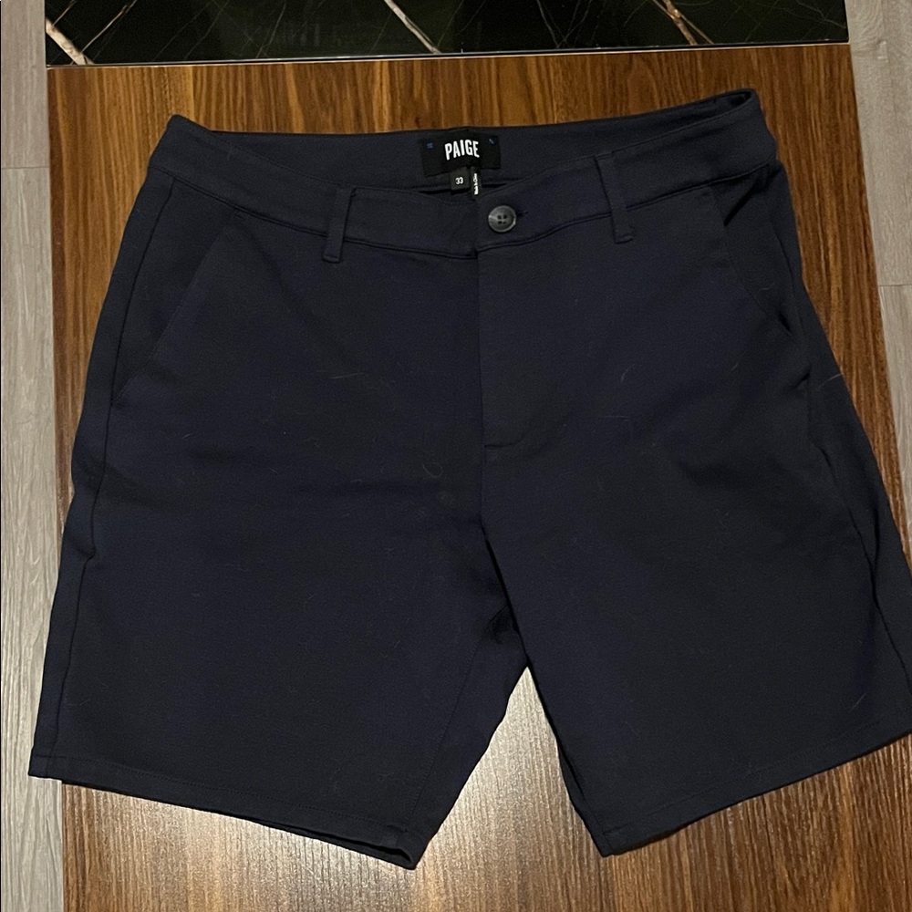 PAIGE Men's Dark Navy Shorts